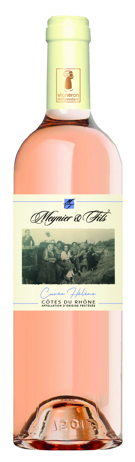 bouteille cuvée hélène rosé